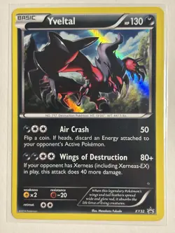Yveltal XY32 - XY Black Star Promo Holo Rare Pokemon Card - Image 1