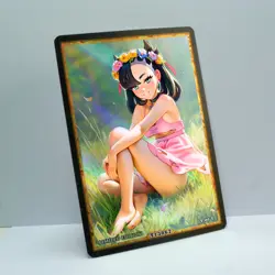 Waifu Anime Card LIMITED 1/1 Custom TCG Holo Goddess Story ACG T13867 - Image 2