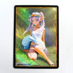 Waifu Anime Card LIMITED 1/1 Custom TCG Holo Goddess Story ACG T13863 - Image 1