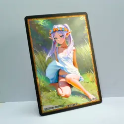 Waifu Anime Card LIMITED 1/1 Custom TCG Holo Goddess Story ACG T13863 - Image 2