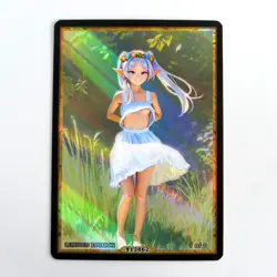 Waifu Anime Card LIMITED 1/1 Custom TCG Holo Goddess Story ACG T13862 - Image 1