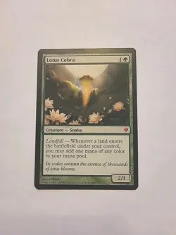 Lotus Cobra [Zendikar] Magic the Gathering LP MTG - Image 1