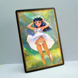 Waifu Anime Card LIMITED 1/1 Custom TCG Holo Goddess Story ACG T13861 - Image 2