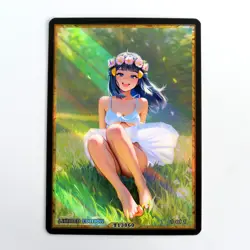 Waifu Anime Card LIMITED 1/1 Custom TCG Holo Goddess Story ACG T13860 - Image 1