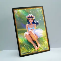 Waifu Anime Card LIMITED 1/1 Custom TCG Holo Goddess Story ACG T13860 - Image 2
