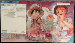Official One Piece Whole Cake Island Playmat Luffy Nami Chopper (No Promo Card) - Image 2