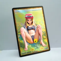 SERENA Waifu Anime Card LIMITED 1/1 Custom TCG Holo Goddess Story ACG T13857 - Image 2