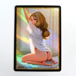 SERENA Waifu Anime Card LIMITED 1/1 Custom TCG Holo Goddess Story ACG T13853 - Image 1