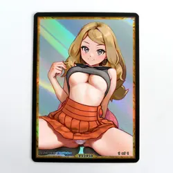 SERENA Waifu Anime Card LIMITED 1/1 Custom TCG Holo Goddess Story ACG T13850 - Image 1
