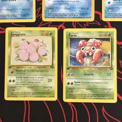 Pokemon Vintage 5 Card Lot: 1st Edition Jungle And Fossil LP-MP Condition - Image 4