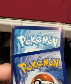 Pokemon TCG: Lapras Pokemon Card With Factory Error Rare Ghost Misprint Albino - Image 4