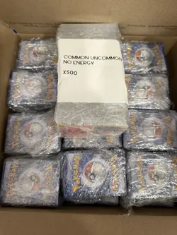 Pokemon Bulk Card Lot - 500 Pokemon Cards Common/Uncommon/Rares - No Energies - Image 2