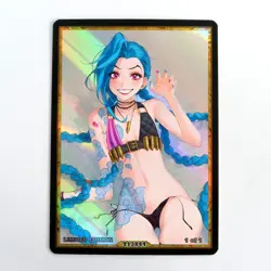 JINX Waifu Anime Card LIMITED 1/1 Custom TCG Holo Goddess Story ACG T13844 - Image 1