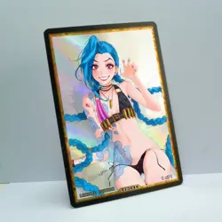 JINX Waifu Anime Card LIMITED 1/1 Custom TCG Holo Goddess Story ACG T13844 - Image 2