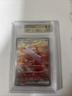 Pokemon Latias EX TCG Card Sir 239/191 Surging Sparks BGS 9.5 - Image 1