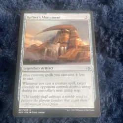 Magic: The Gathering Card - Amonkhet ~ Uncommon ~ Kefnet's Monument - Image 1