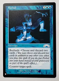 1x - Forbid - The List Reprints - UC NM MTG - Image 1