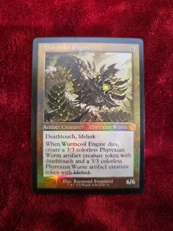 Wurmcoil Engine Brothers War Foil #63 Retro Artifact - Image 1