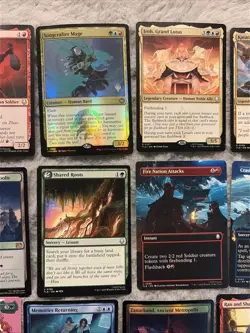 Massive Magic The Gathering Lot! Final Fantasy, Avatar, Lorwyn Mythics/rares! - Image 4