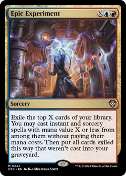 Epic Experiment [Outlaws of Thunder Junction Commander] Magic MTG - Image 1