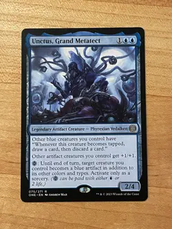 MTG NM Unctus, Grand Metatect [Phyrexia All Will Be One Commander] - Image 1