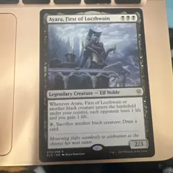 Ayara, First of Locthwain Throne of Eldraine Regular - Image 1