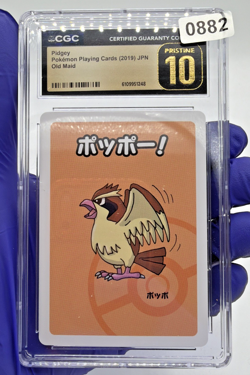 CGC 10 Pristine Pidgey Old Maid 2019 - Pokemon - SHIPS FAST 003 - Image 1