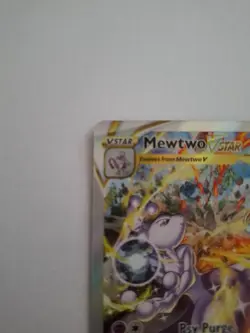 Pokemon TCG Mewtwo Vstar Crown Zenith: Galarian Gallery GG44/GG70 Ultra Rare - Image 3