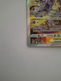 Pokemon TCG Mewtwo Vstar Crown Zenith: Galarian Gallery GG44/GG70 Ultra Rare - Image 5