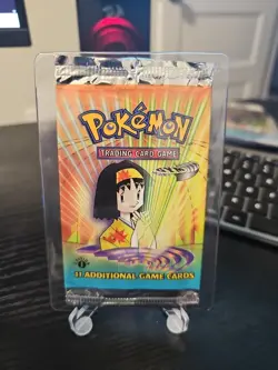 Opened No Cards Pokemon 1st Edition Gym Heroes Booster Pack 2000 - Image 1