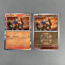 Pokemon TCG - Ascended Heroes - Quick Ball Reverse Holo Rare - Entei - 025/217 - Image 1