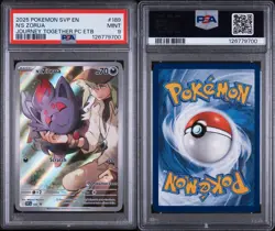 Pokemon TCG Journey Together N's Zorua 189 Pokemon Center Promo - Image 3
