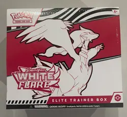 Pokemon TCG Scarlet & Violet White Flare Elite Trainer ETB New Sealed - Image 1