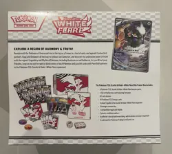Pokemon TCG Scarlet & Violet White Flare Elite Trainer ETB New Sealed - Image 3