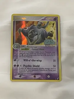 2006 Pokemon Dusclops 17/100 Crystal Guardians Reverse Holo Rare Silver Star TCG - Image 1