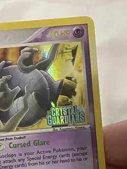 2006 Pokemon Dusclops 17/100 Crystal Guardians Reverse Holo Rare Silver Star TCG - Image 4