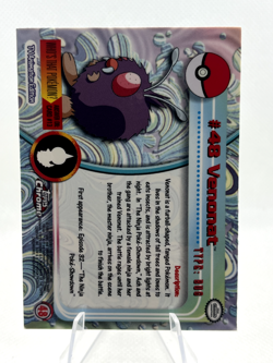 Venonat #48 Pokemon Topps Chrome - Image 2