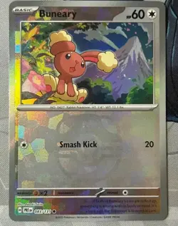 Buneary 083/131 Master Ball Pokemon Prismatic Evolutions NM Read Desc. - Image 1