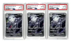 (3) Lot 2025 Pokemon Mega Evolution Steelix Illustration Rare #150/132 PSA 10 - Image 1