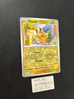 Pokemon Paldea Evolved - Pikachu - 062/193 - Reverse Holo - M/NM - Image 3