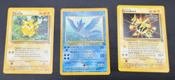 Pokemon Base Set of 3 LP Cards Pikachu 60/64, Articuna 2/62 Rare, Electabuzz 2 - Image 2