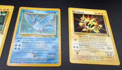 Pokemon Base Set of 3 LP Cards Pikachu 60/64, Articuna 2/62 Rare, Electabuzz 2 - Image 4