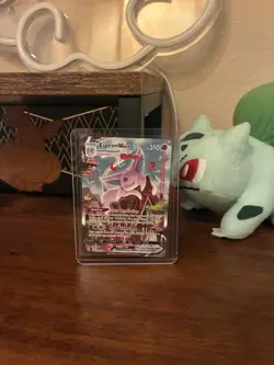 Espeon VMAX SWSH Fusion Strike Secret Rare Alt Art Pokemon Card 270/264 - Image 1