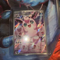 Pokemon TCG ME Phantasmal Flames Wigglytuff 105/094 Illustration Rare NM - Image 1