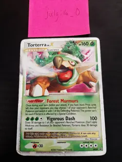 Torterra Lv.X DP09 Ultra Rare - Diamond and Pearl Promos Pokemon LP HOLO 2007 - Image 1