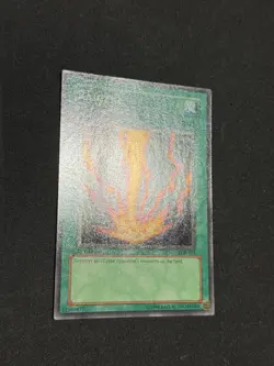 Yugioh Raigeki LOB-053 1st Edition Super Rare GLOSSY NM - Image 2