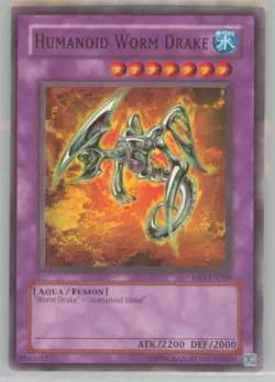 Yu-Gi-Oh Dark Beginning 1 Humanoid Worm Drake #DB1-EN209 Near Mint or Better - Image 1