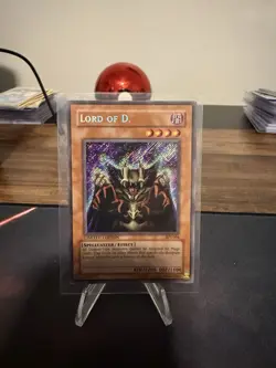 Yu-Gi-Oh TCG Lord Of D. BPT-004 Limited Edition Secret Rare Card HP - Image 1