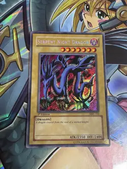 Yu-Gi-Oh! TCG Serpent Night Dragon Magic Ruler MRL-103 1st Edition Secret Rare - Image 1