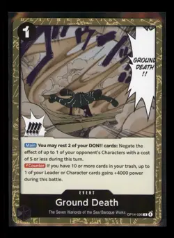 The Azure Sea's Seven #OP14-096 Ground Death - Image 1